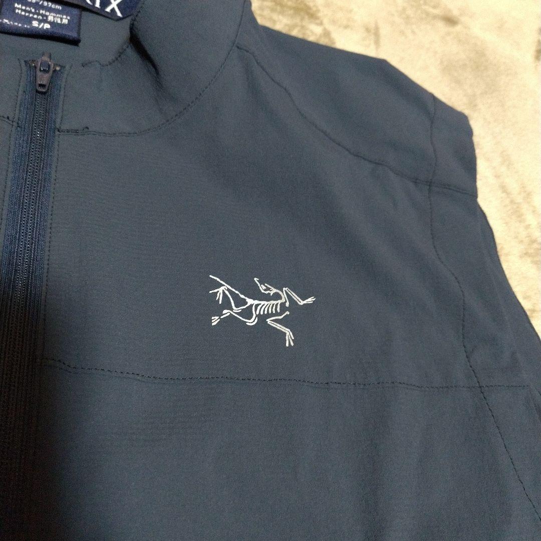 美品 ARC’TERYX アークテリクス インセンドベスト ネイビー S