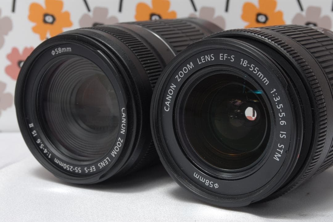 ❤Canon EOS 70D❤ダブルレンズ❤Wi-Fi接続❤ショット数3730回