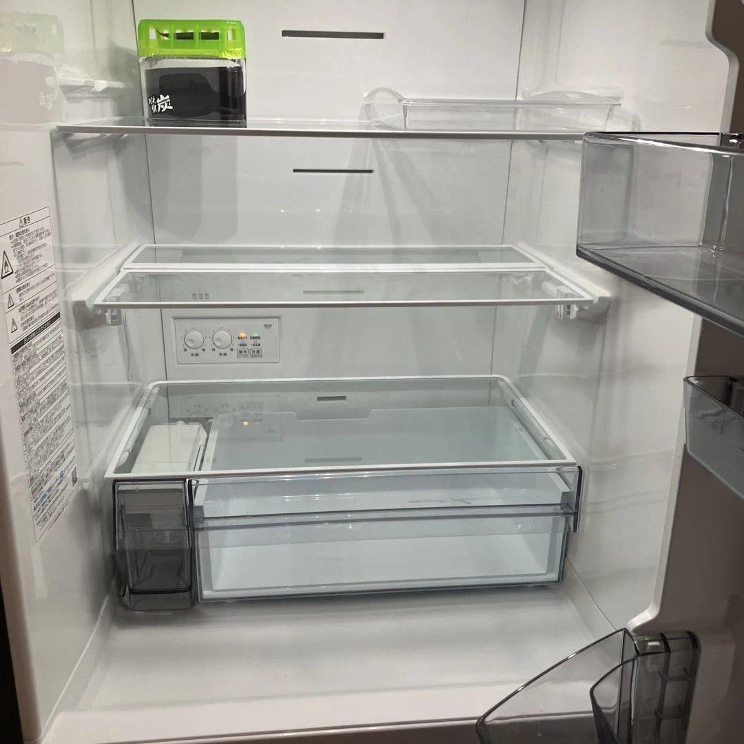 TOSHIBA マットチャコール　3ドア冷蔵庫2022年度