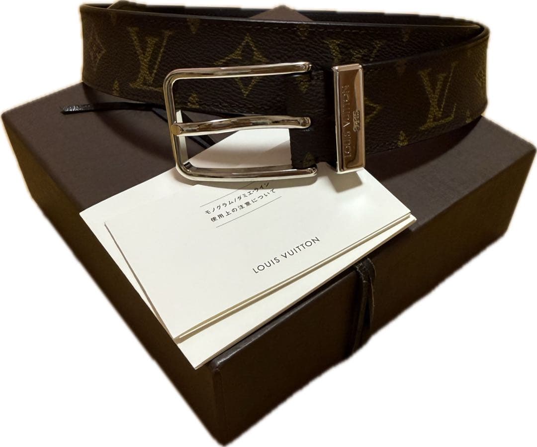 【未使用】LOUIS VUITTON モノグラム ベルト
