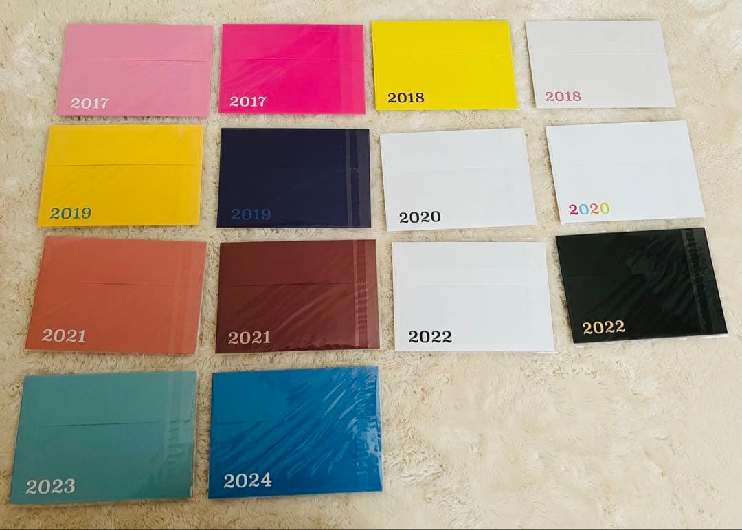 TWICE FCくじセット 招待状風ポストカード