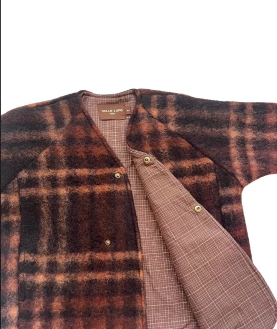 コート HELLO LUPO Kimono Coat - Chestnut 6-7y