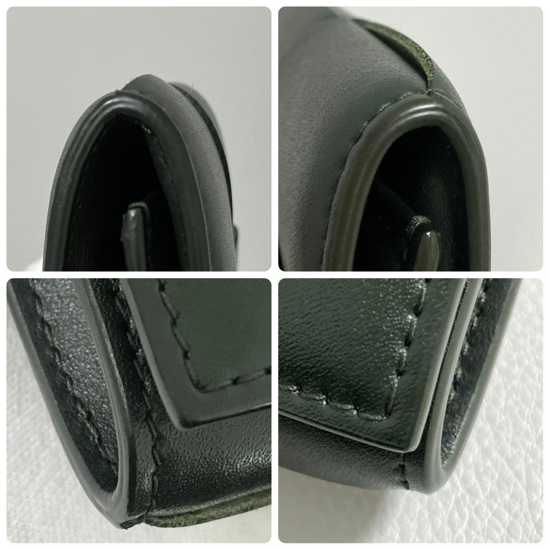 BOTTEGA VENETA / カセット 折り畳みパース ダークグリーン