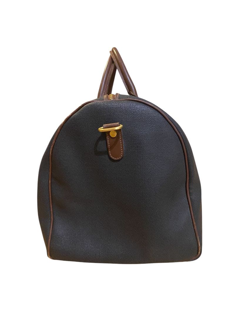 【良品】dunhill ダンヒル PVC×レザー ボストンバッグ トラベルバッグ