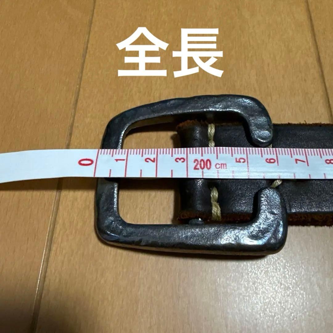 ビンテージワークス　Vintage Works ベルト　茶芯