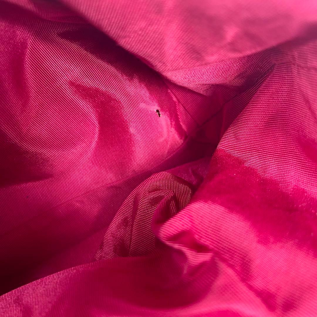 【げんだが】濱野皮革工藝 ハマノ トートバッグ リゼ シボ革 オレンジ