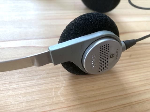 超希少美品 高音質 整備済完全動作品 TPS-L2用ヘッドホン MDR-3L2