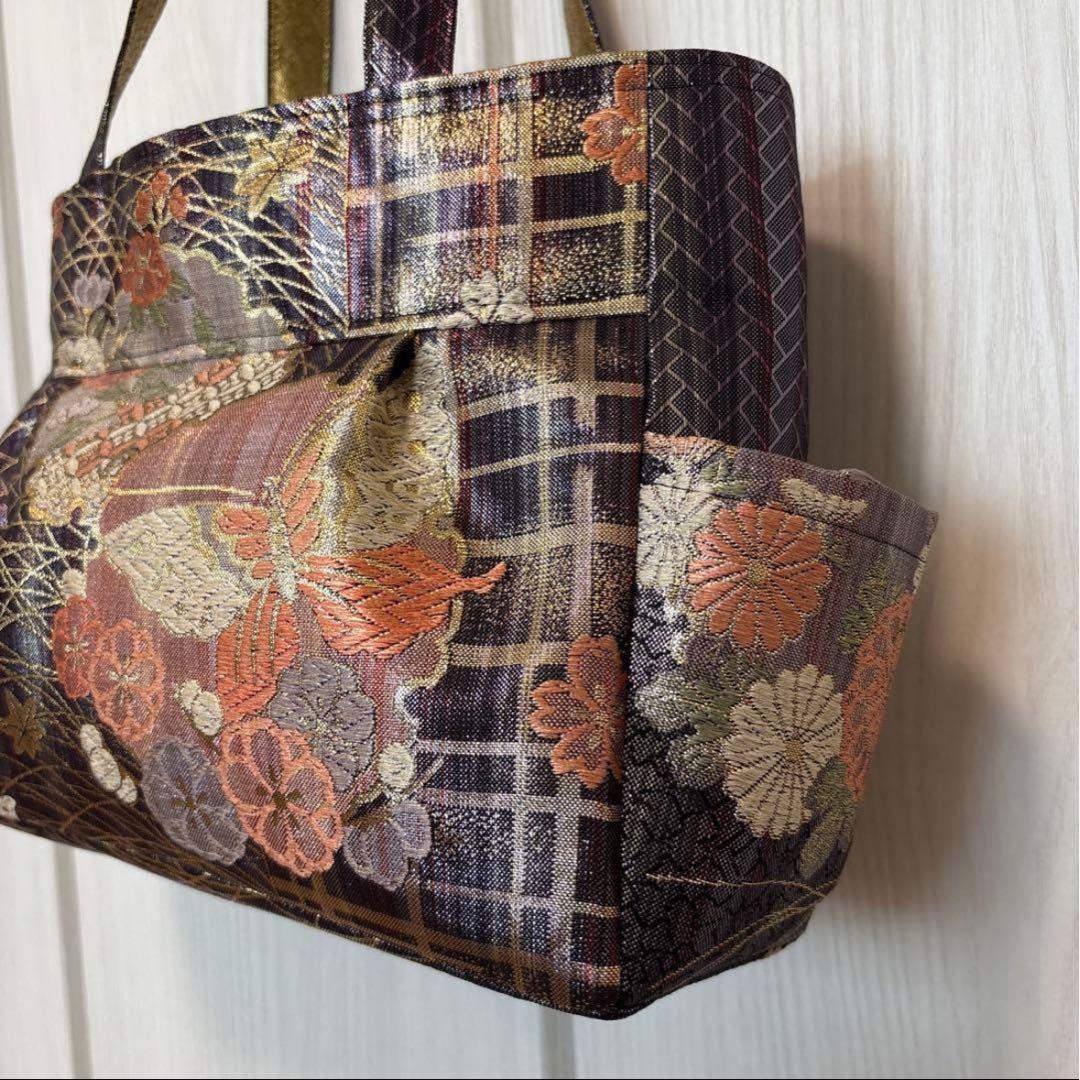 【専用】710-2、709-3、709-4、712-1）着物帯を使ったバッグ