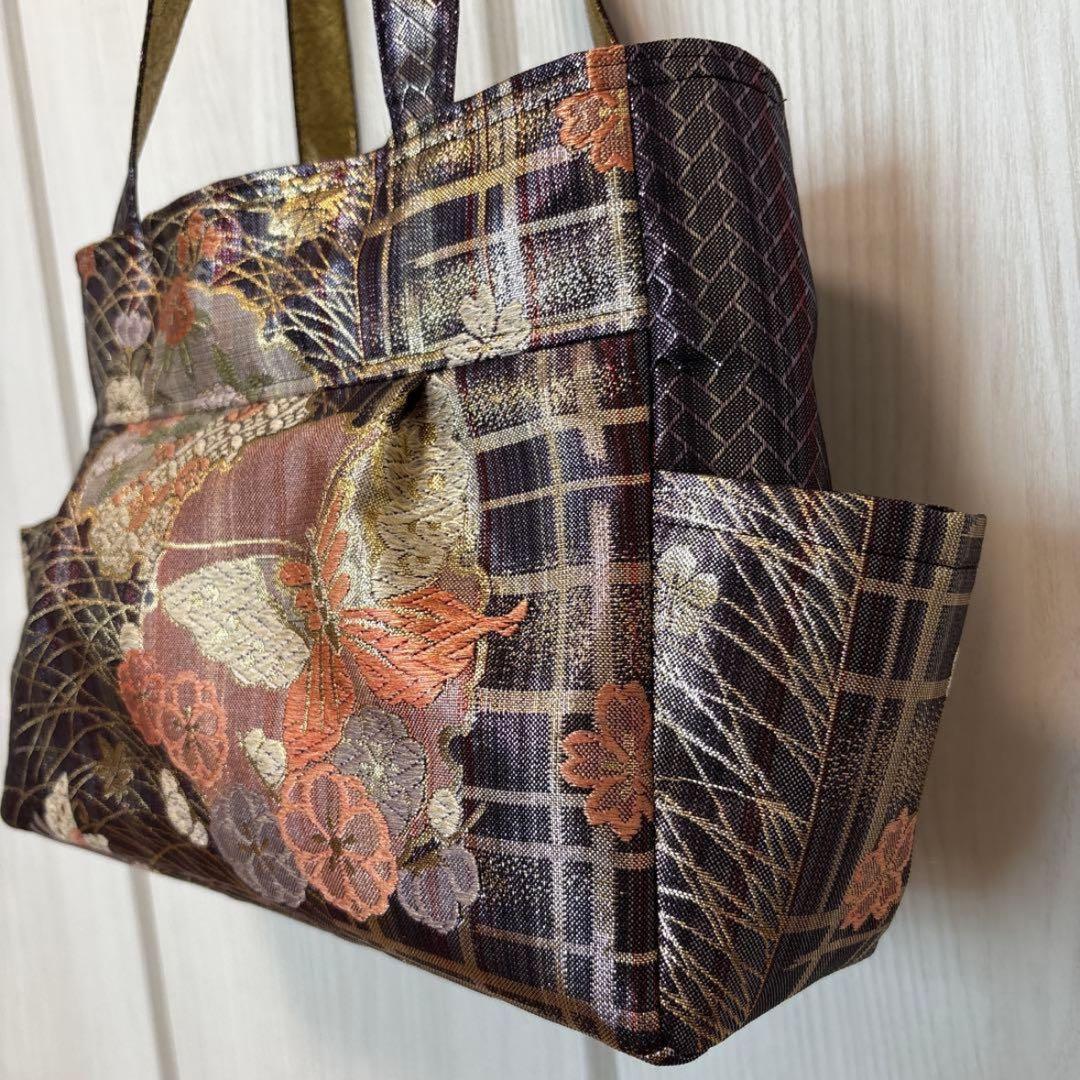 【専用】710-2、709-3、709-4、712-1）着物帯を使ったバッグ