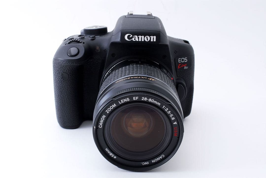Wi-Fi ＆動画☆キャノン☆canon kiss x8i標準レンズセット
