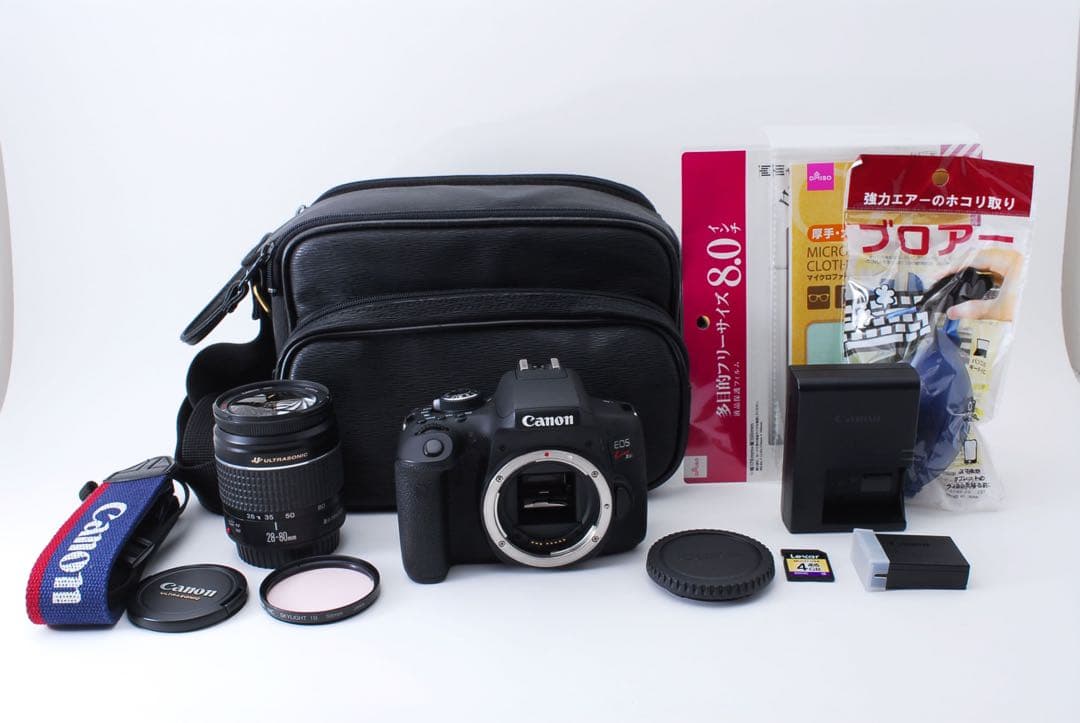 Wi-Fi ＆動画☆キャノン☆canon kiss x8i標準レンズセット