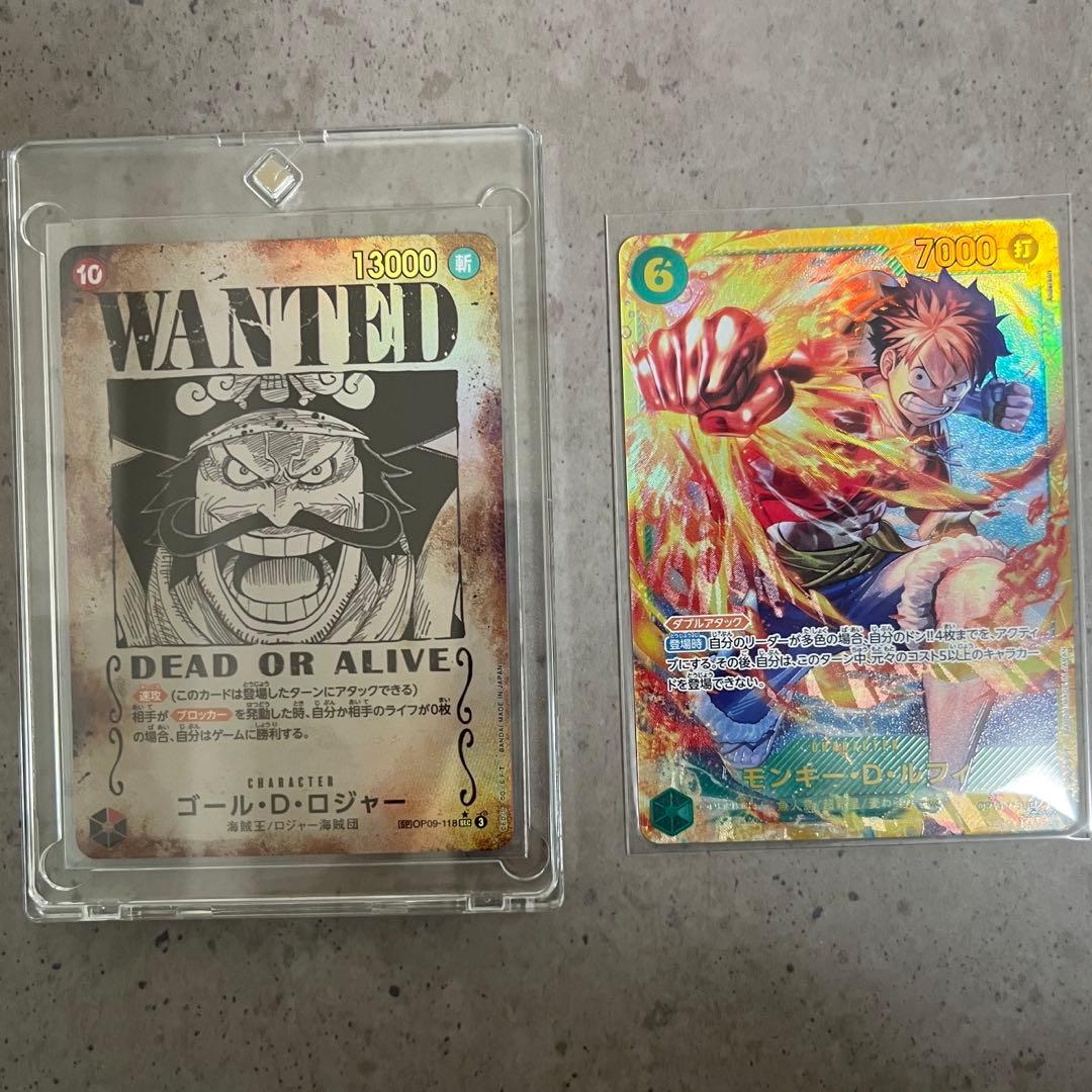 ワンピース ゴールド・D・ロジャー手配書　ルフィSEC 受け継がれる意思