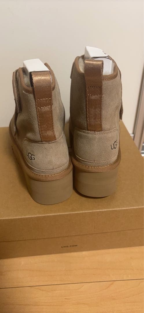 MIE 【新品】UGG ムートンブーツ 厚底25cm
