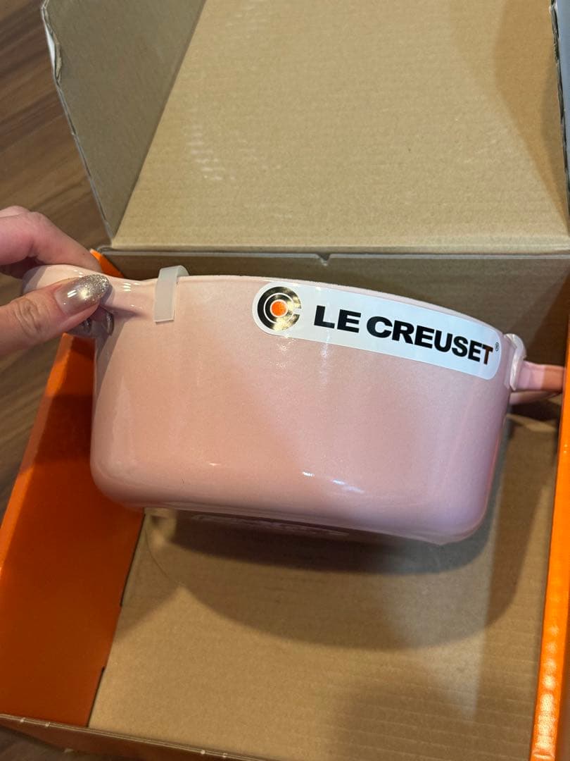 シグニチャー ココット・ロンド 18cm シェルピンク