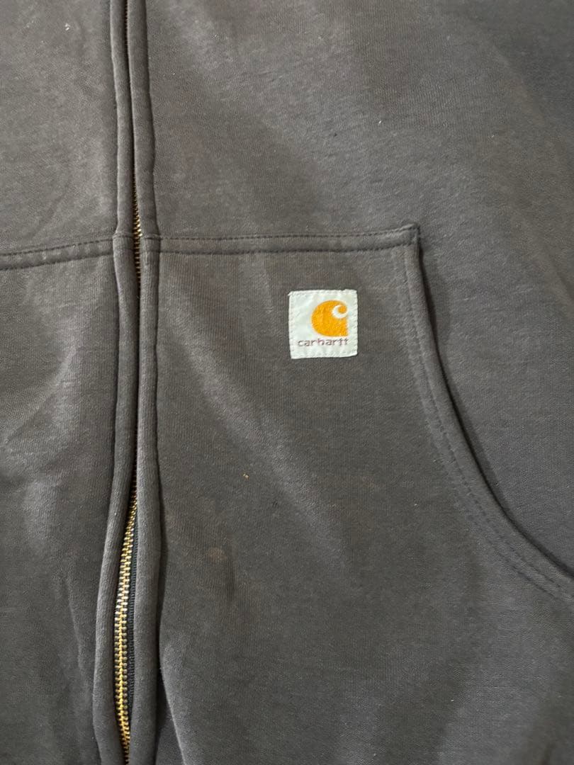 Carharttカーハート 裏サーマル　ダブルフェイス　ジップアップパーカー