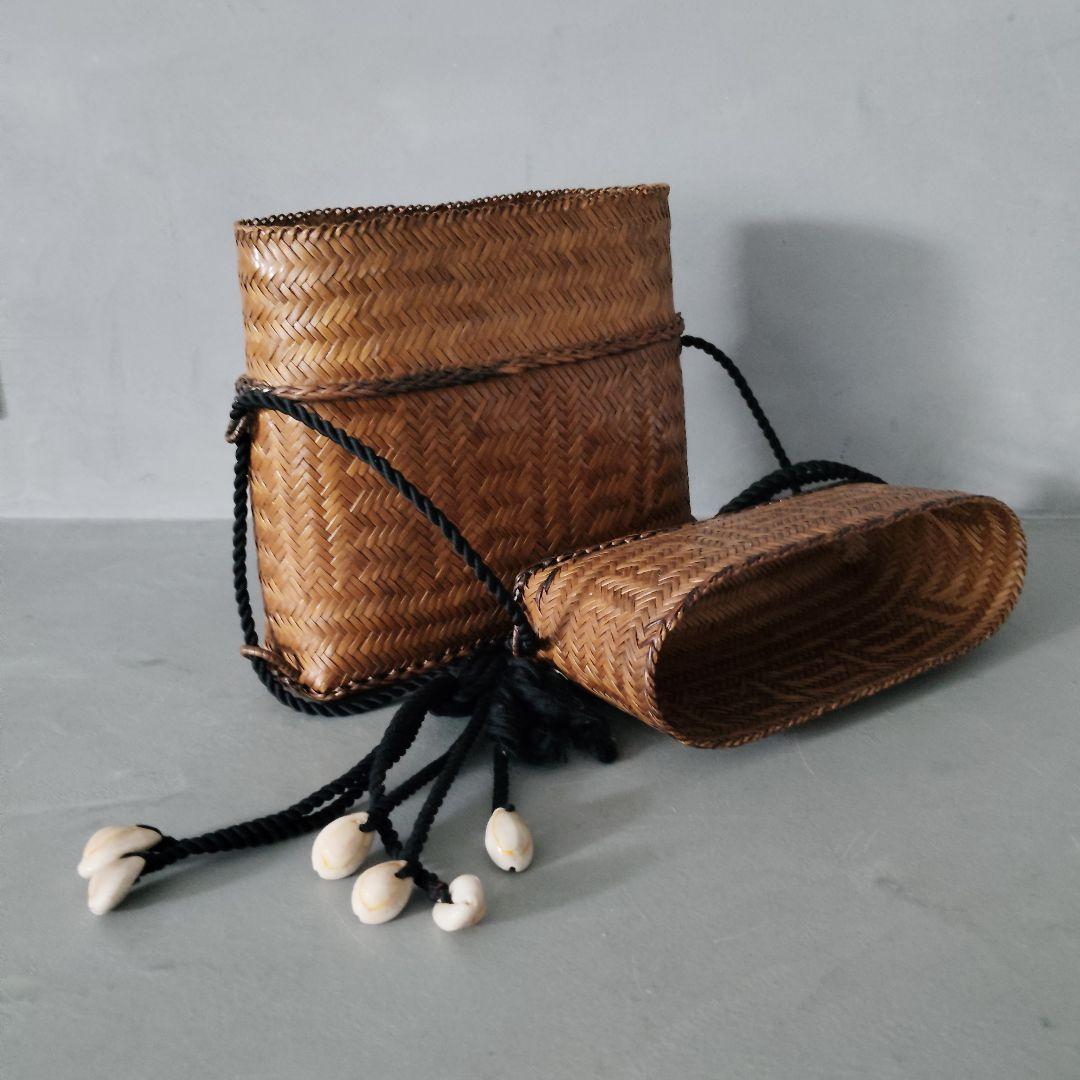 【ごん】アイヌマキリ+かごバック