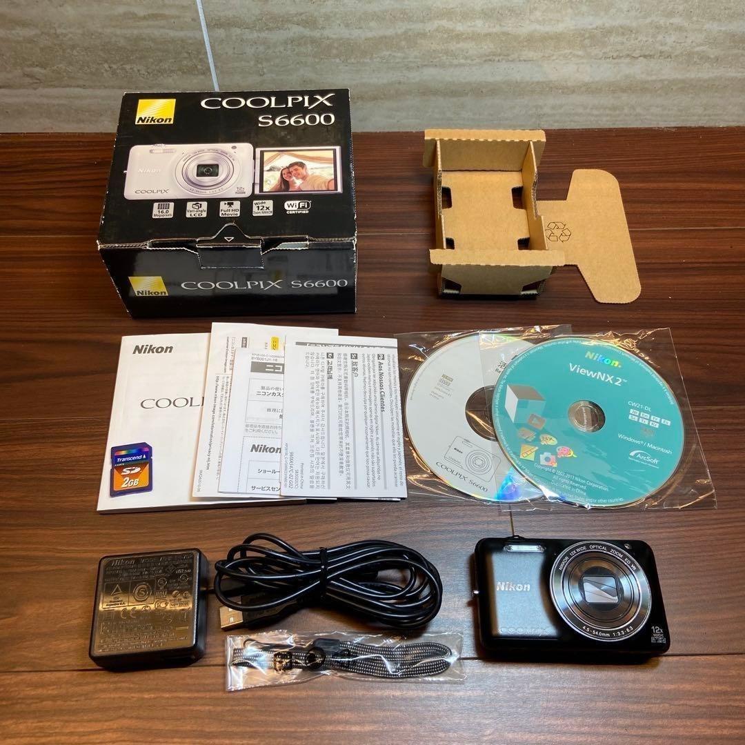Nikon COOLPIX S6600 デジカメ ほぼ新品 4051