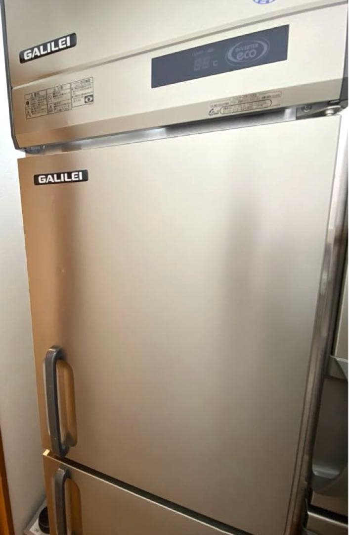 【値下げ】2021年製11月製造 フクシマGRD-062FM 単相100V冷凍庫