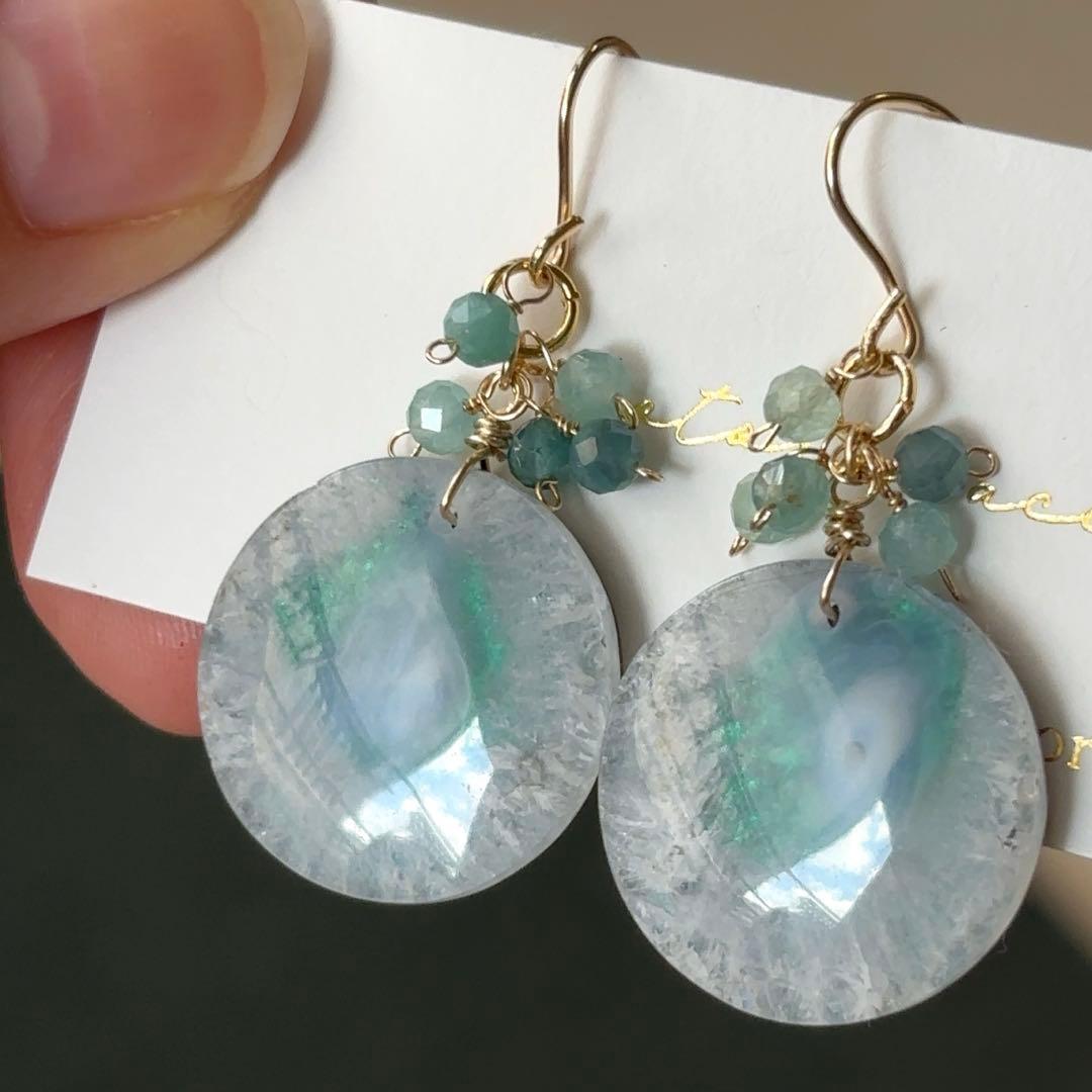 専用オービキュラーアゲートオーロラダブレット A19