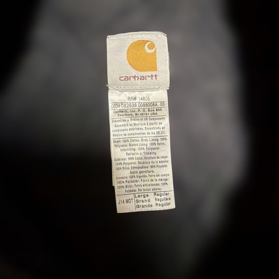 と*も様 carhartt サンタフェジャケット J14 MDT ネイビー L
