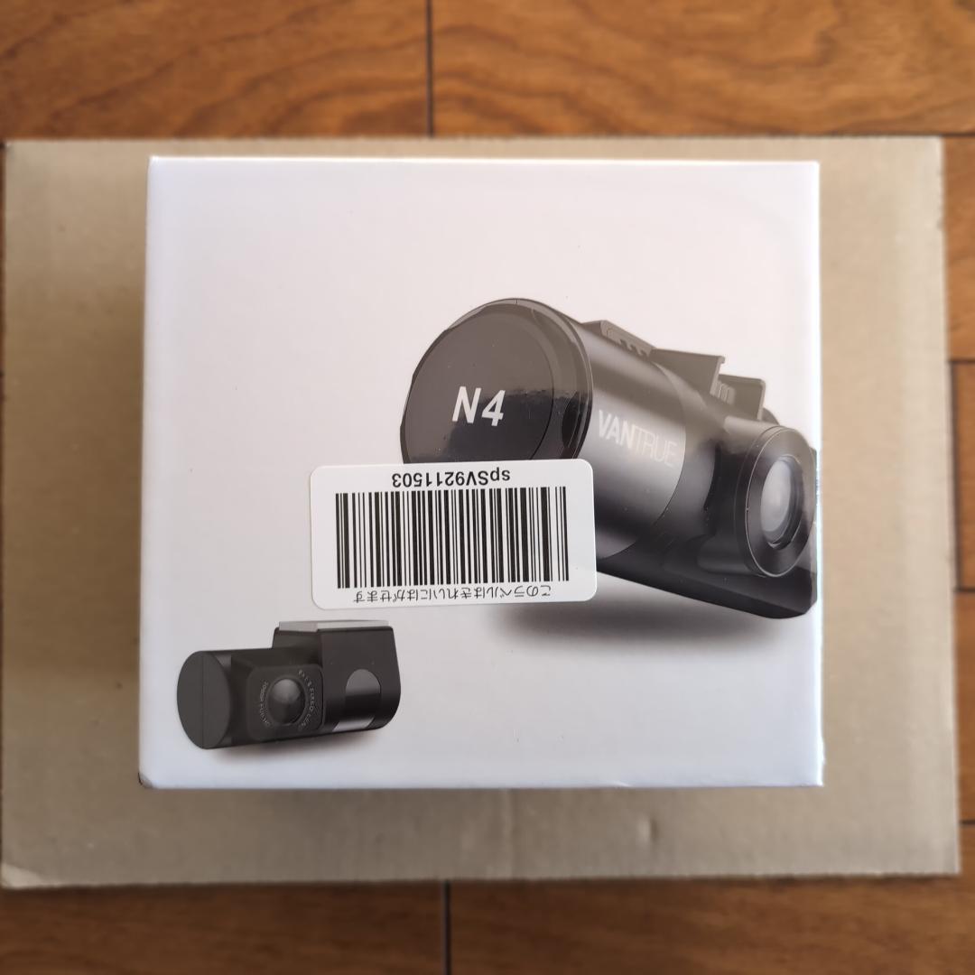 新品 未開封 VANTRUE N4 ドライブレコーダー 吸盤式GPSマウント付属