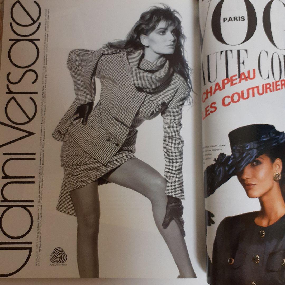 vogue paris1987 スーパーモデル LINDA 小冊子広告付き