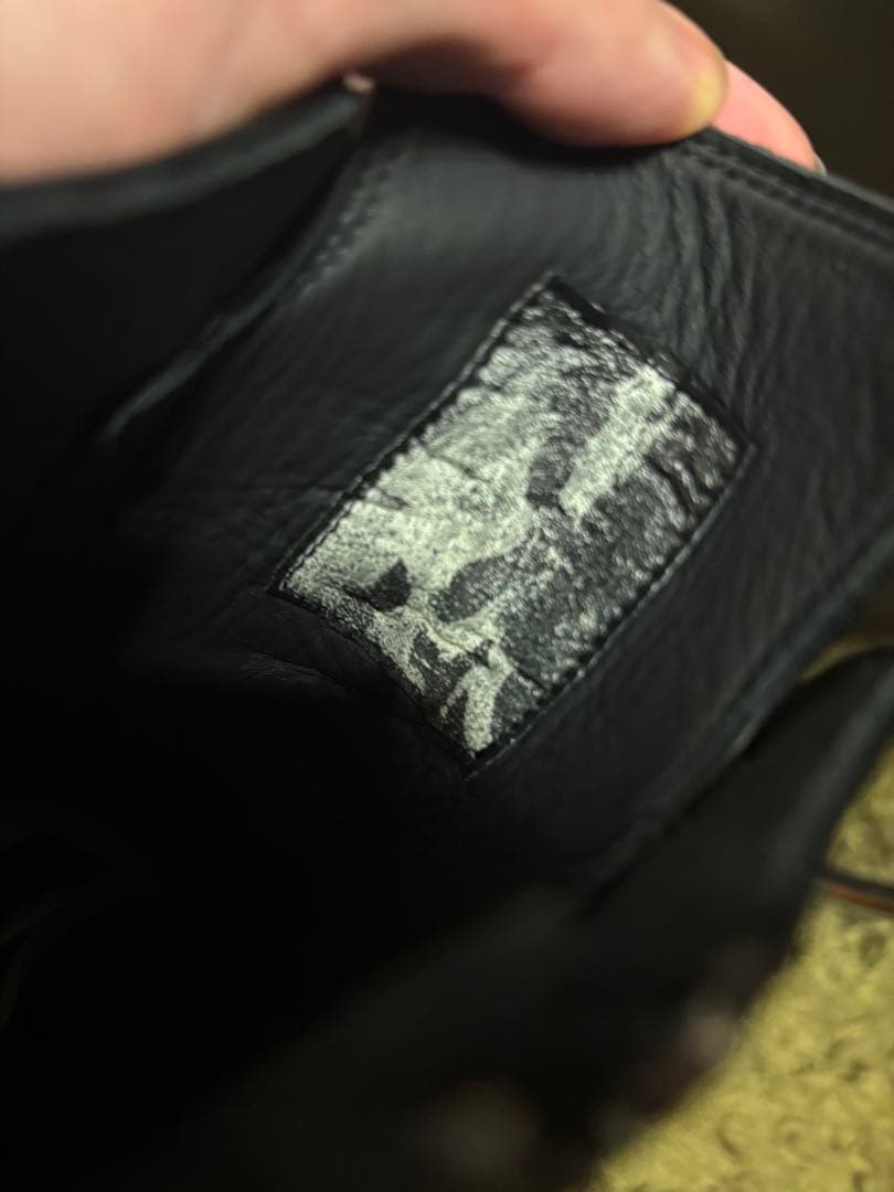 美品 リックオウエンス メガバンパー レザー Rick Owens ラモーンズ