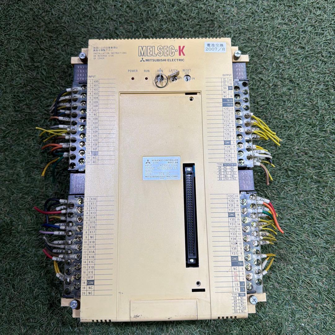 三菱電機　melsec-K0J2-AR シーケンスコントローラー 動作保証