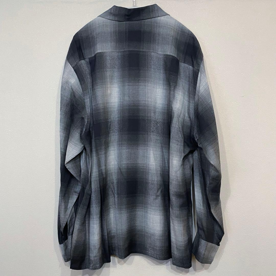 即完売極美品！ワコマリア　オンブレチェックシャツ　XLサイズ