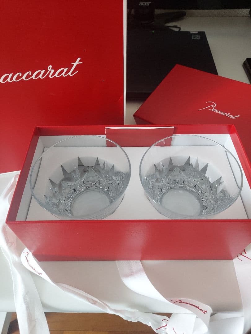 バカラグラスISETAN購入