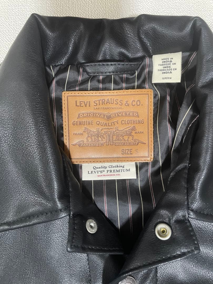Levi's レザージャケット S
