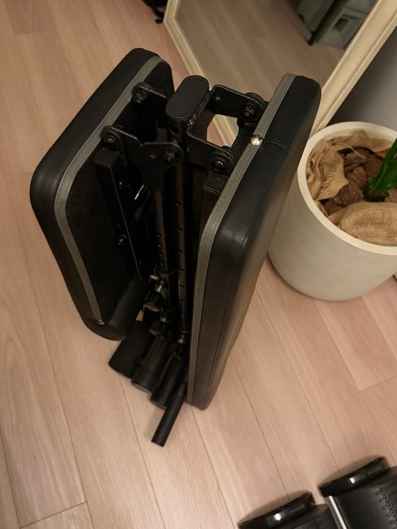 フレックスベル 可変式ダンベル 32kg｜ 折りたたみ式ベンチ付き3点セット