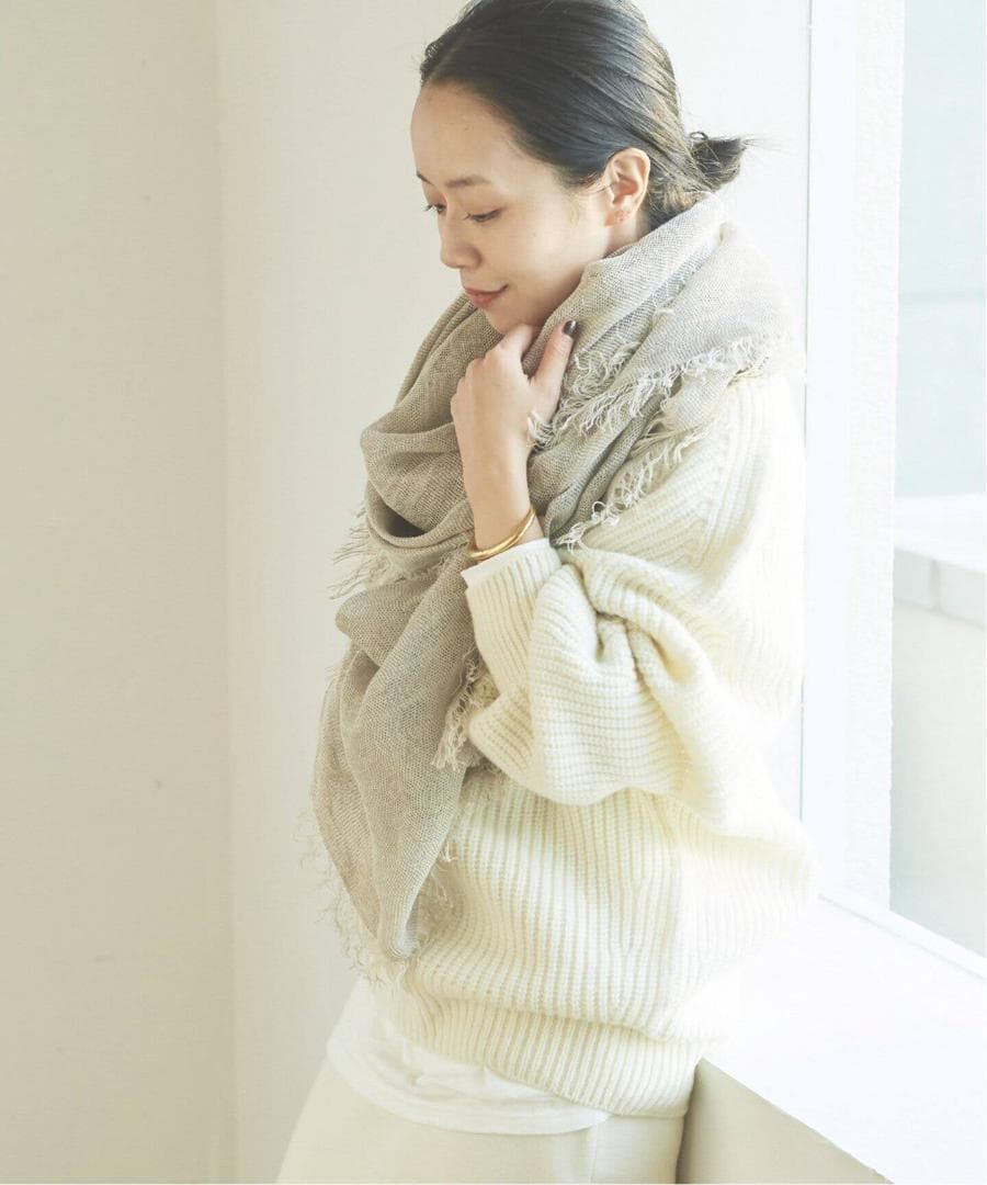 【新品】ASAUCE MELER/アソースメレ　SOFT KARAMI ストール