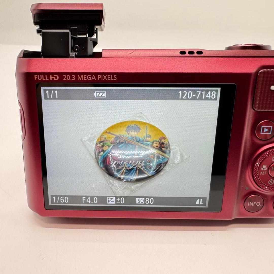 Canon PowerShot SX720HS レッド コンパクトデジタルカメラ