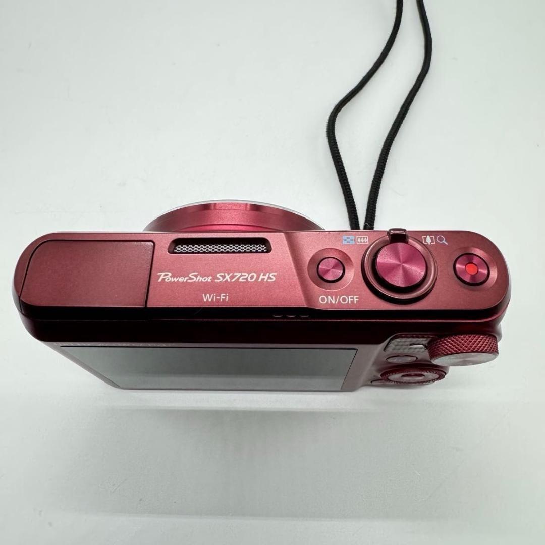 Canon PowerShot SX720HS レッド コンパクトデジタルカメラ