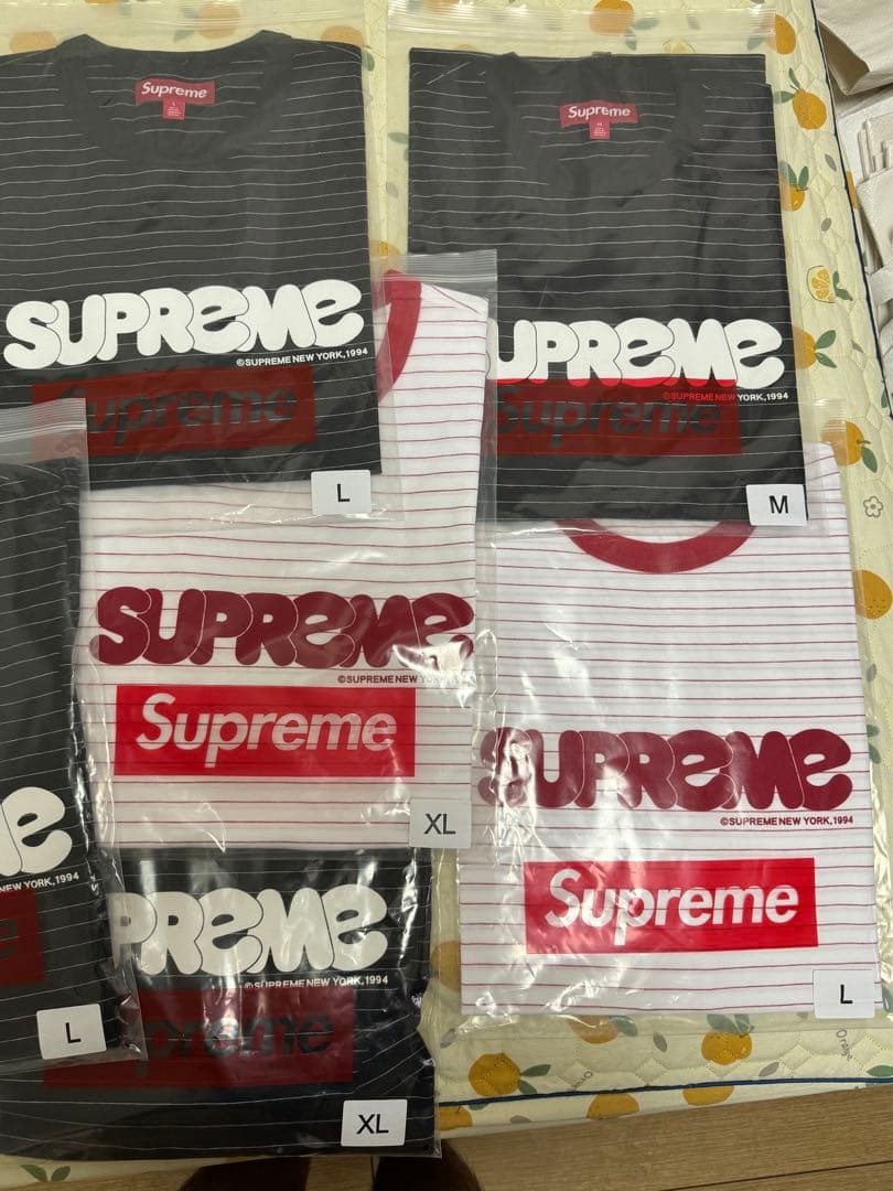 スケートボード Supreme Bubble S/S Top \"Black\"
