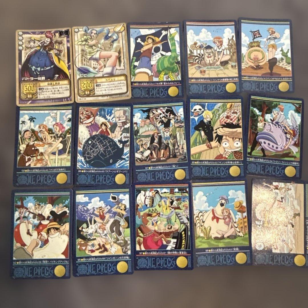ワンピース カード 当時品 64枚