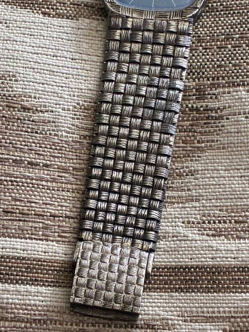 T*1様 LONGINES スクエア型メッシュバンド時計