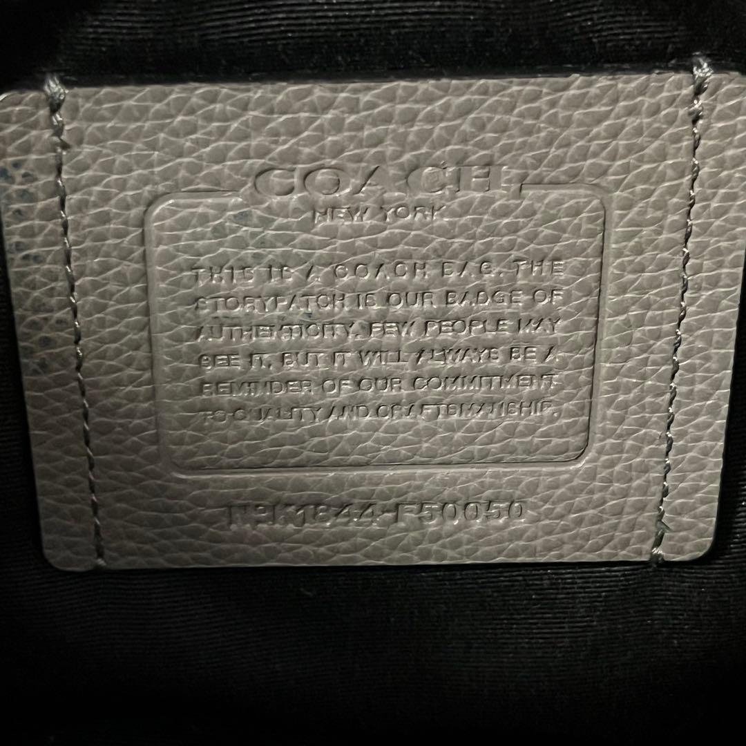 美品✨コーチ　ハドソン　2way メッセンジャーバッグ　ショルダー　レザー