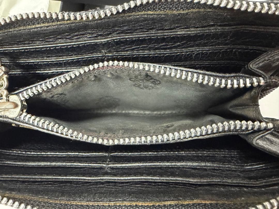 CHROME HEARTS クロムハーツ セメタリークロス 長財布