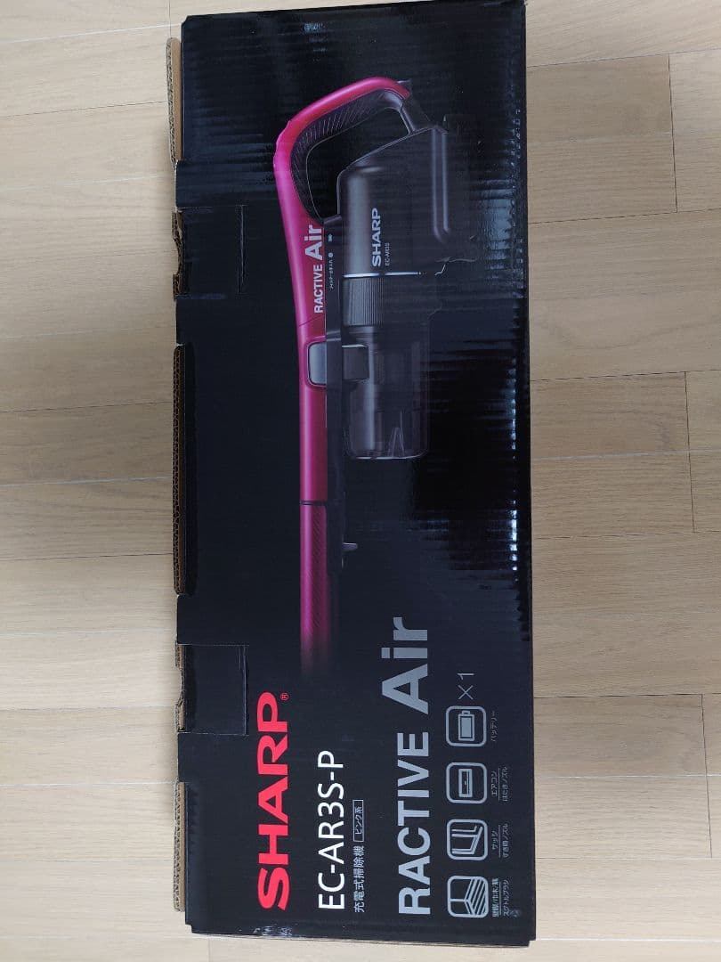 SHARP EC-AR3S-P 充電式掃除機 ピンク