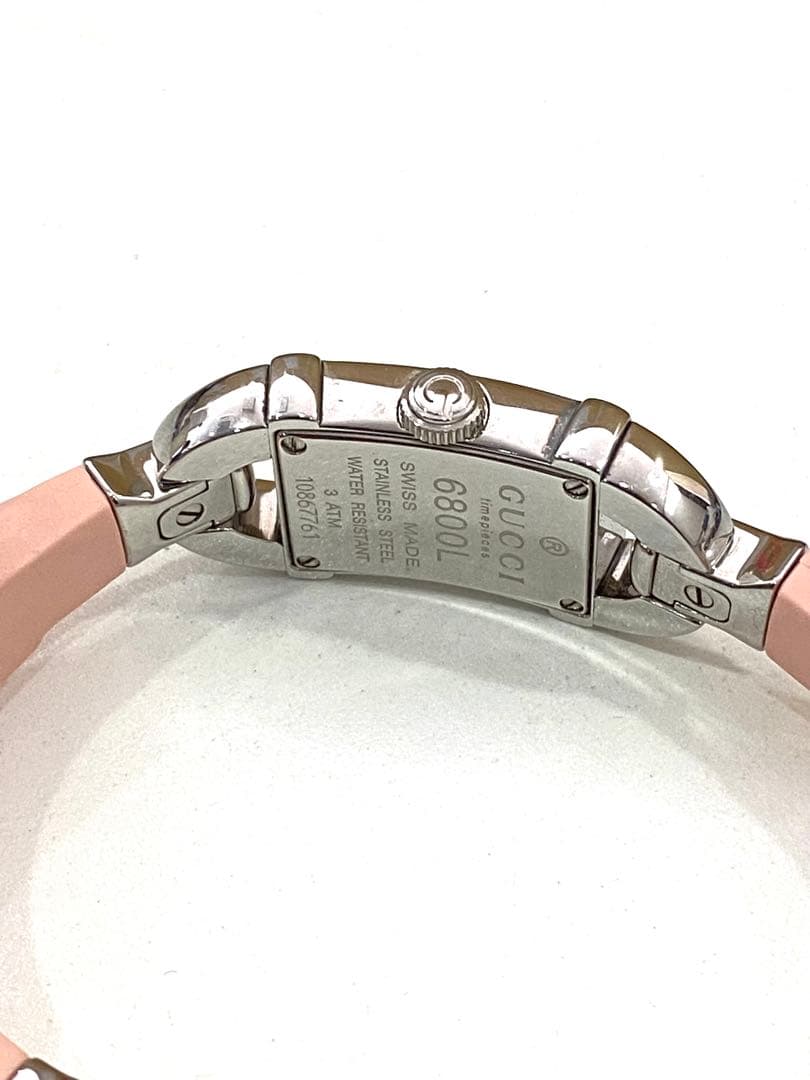 GUCCI グッチ バンブー バングルウォッチ 6800L レディース 腕時計