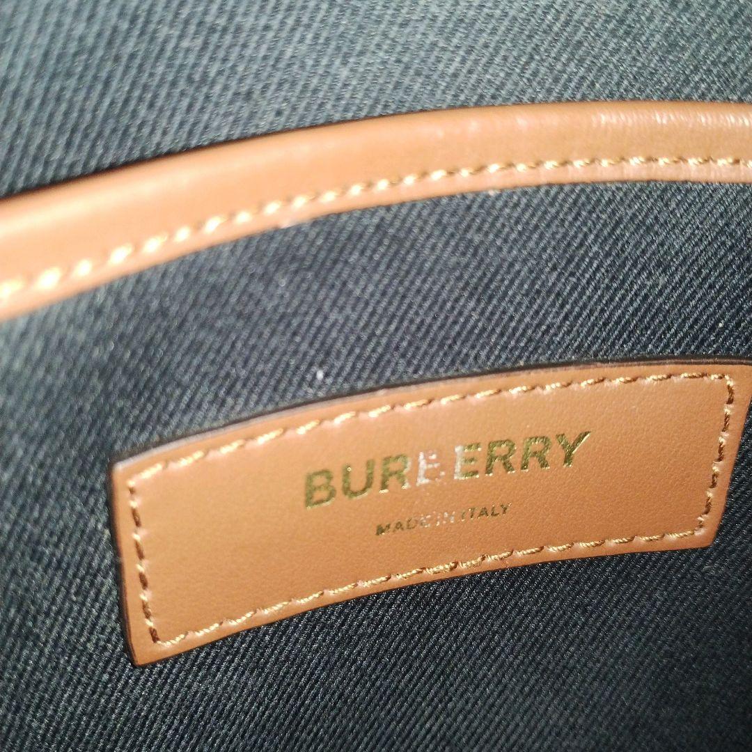 【美品】バーバリー ショルダーバッグ PVC 総柄 TBモノグラム ユニセックス