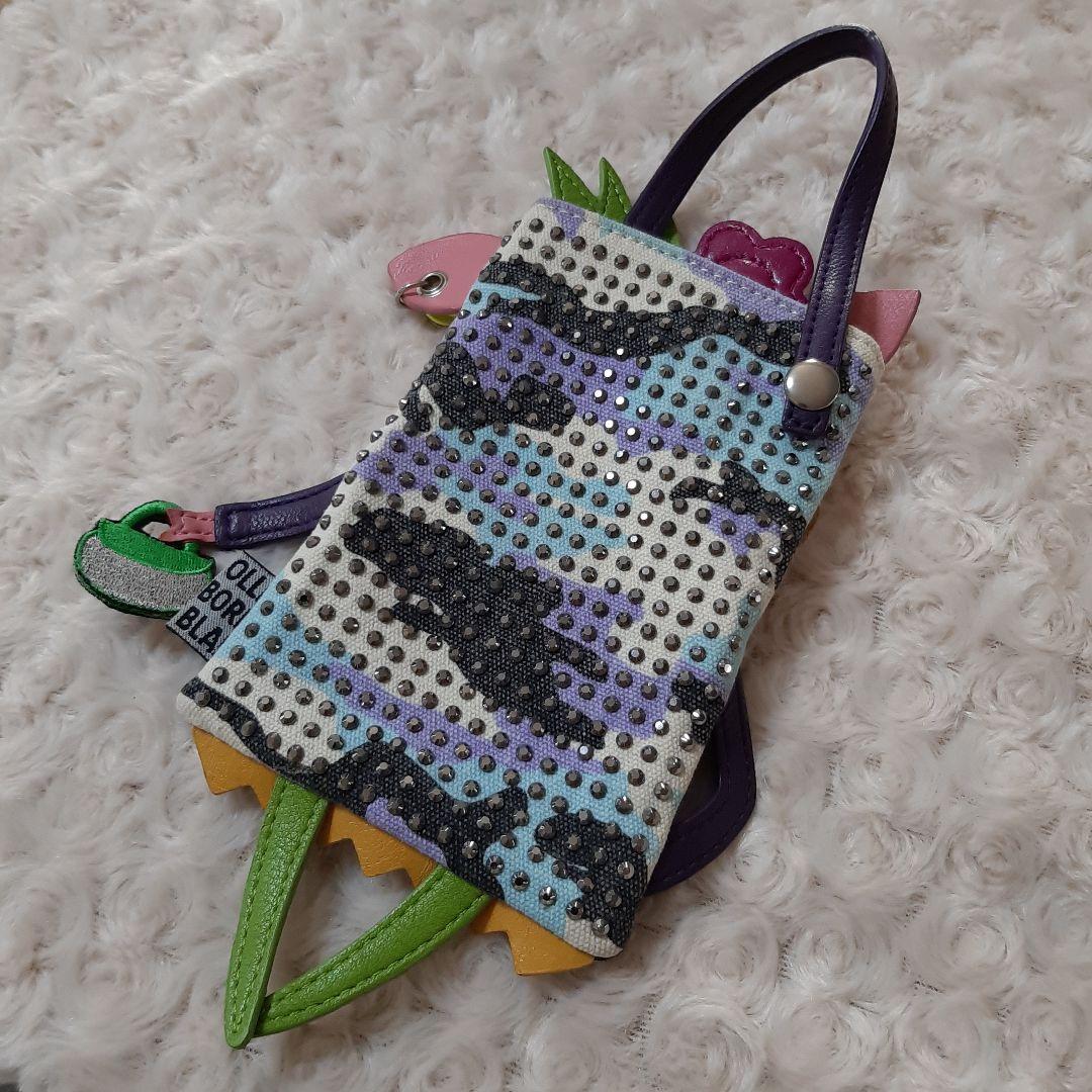 訳あり激レア！アルベロベロ　ラッキーちゃんスマホケース小物入れ☆スマホポーチ