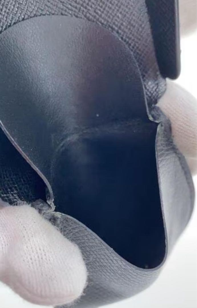 極美品⭐️定価7万⭐️LOUIS VUITTON ポルト モネ・キュヴェット　黒