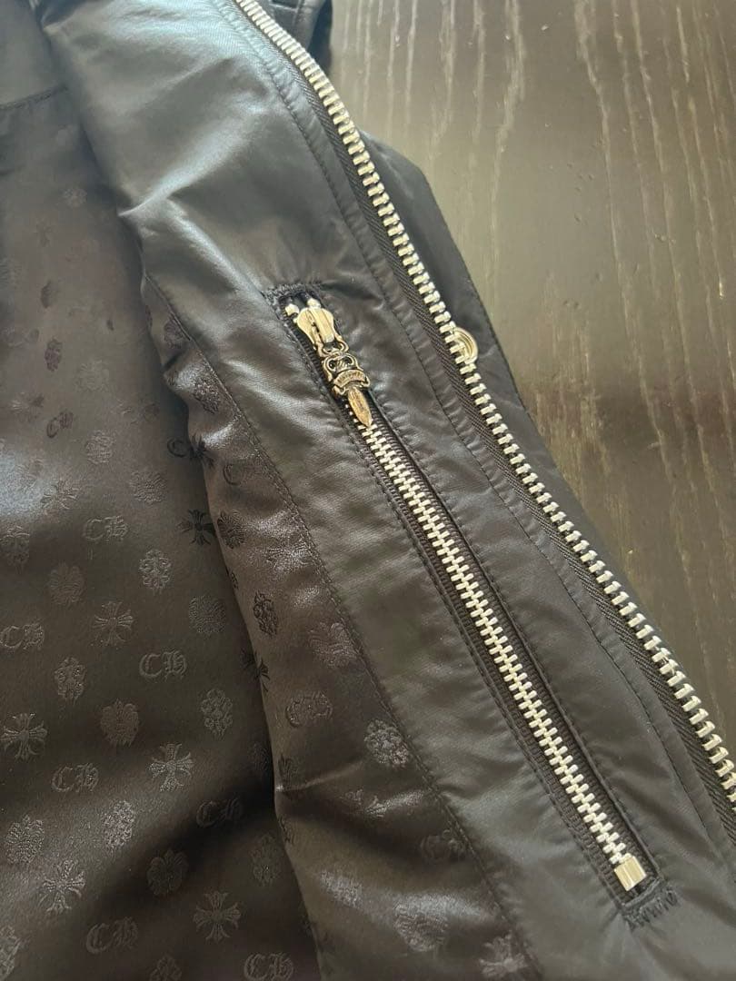 CHROME HEARTS PUFFY WSTRN クロムハーツ　ダウンベスト