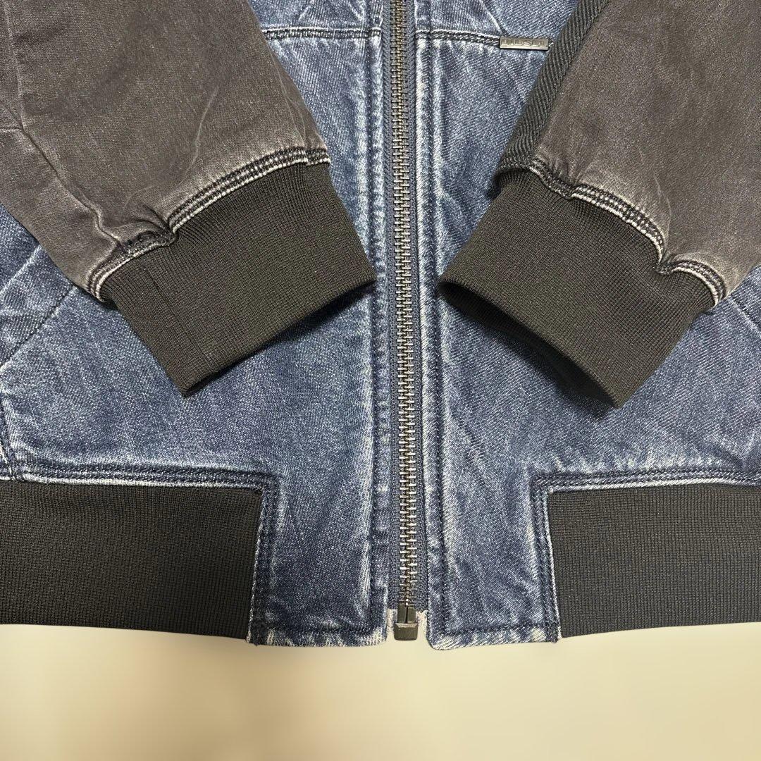 DIESEL BAS-CUT DENIM COLLECTION パーカー