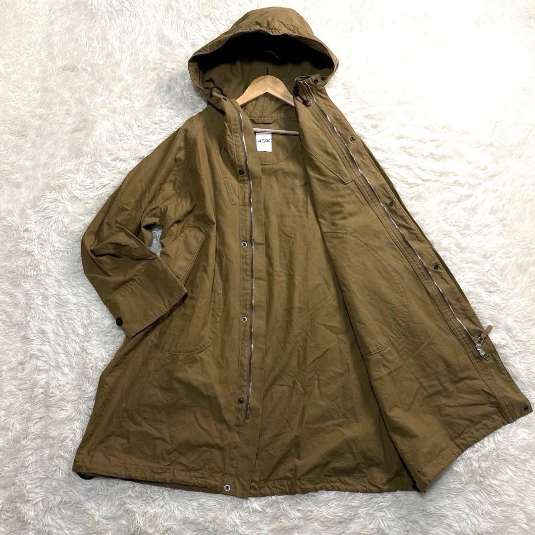 現行 美品 45R サードオックスフォード スノーパーカー F カーキ R刺繡