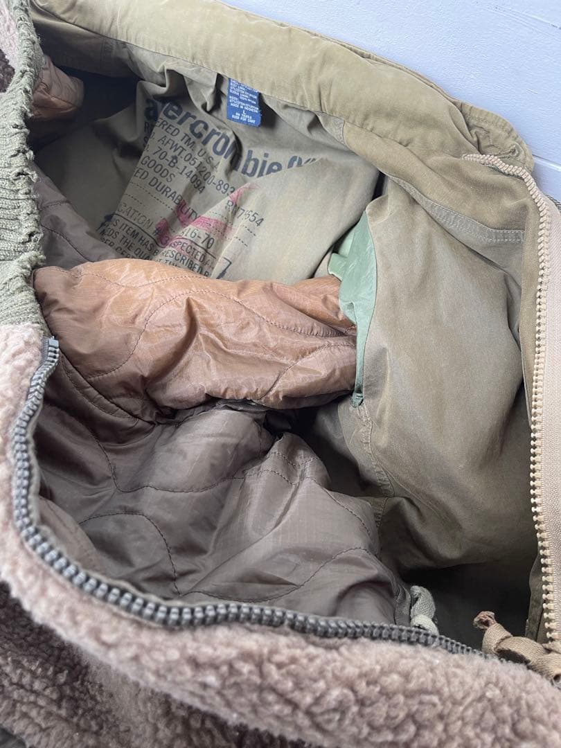 アバクロ　M-65 本物　ボーイズL ミリタリー