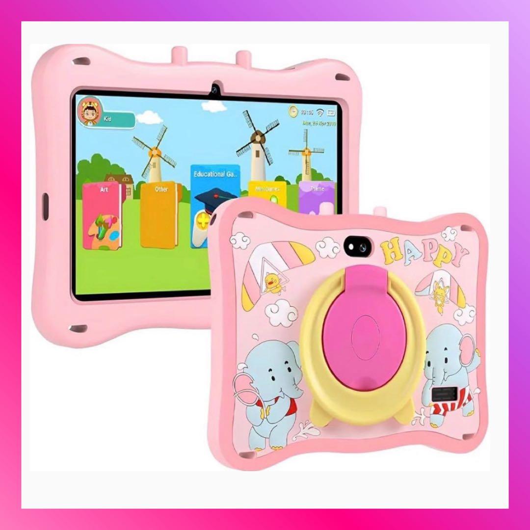 キッズタブレット 16GB+64GB+1TB Type-C 未使用　ピンク